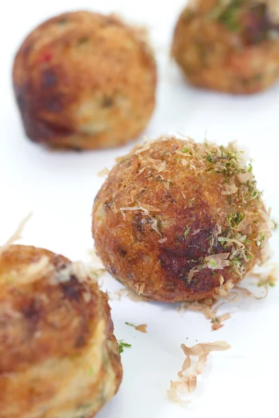 Takoyaki, bolas — Fotografia de Stock