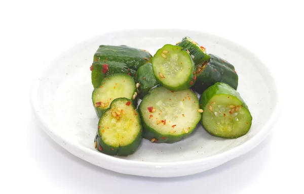 Pepino tradicional japonés en vinagre — Foto de Stock