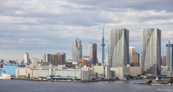 Utsikt över tokyo sky tree — Stockfoto