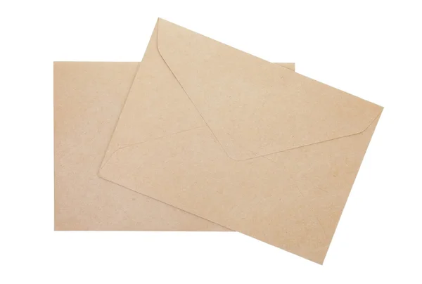 Enveloppes en papier brun — Photo