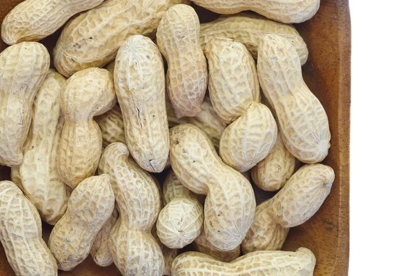 Raw dried peanuts — Stock Photo, Image