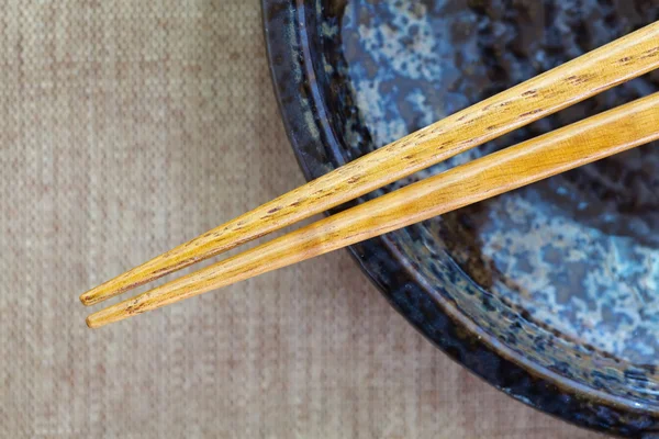 Braune Holzstäbchen — Stockfoto