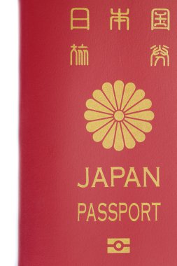 Japonya pasaport görünümü