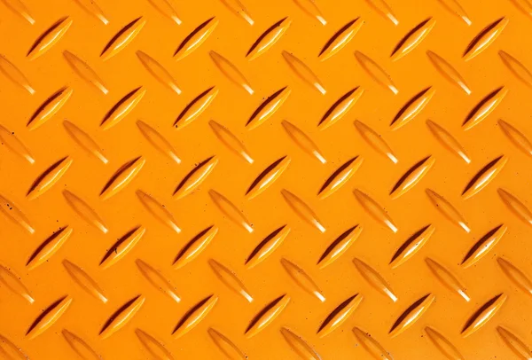 Pattern style of steel orange floor — Stock Photo, Image