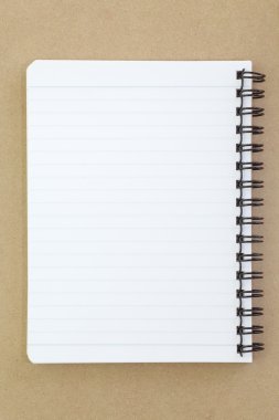 boş bir not defteri açın