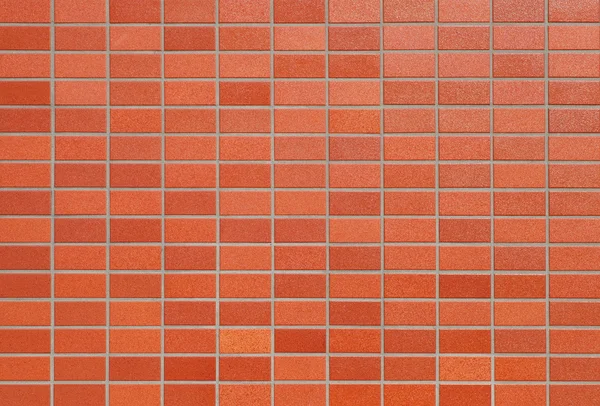 Orangefarbene Ziegelwand — Stockfoto
