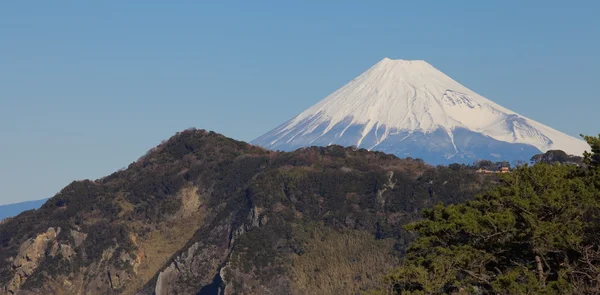 Βουνό fuji το χειμώνα — Φωτογραφία Αρχείου