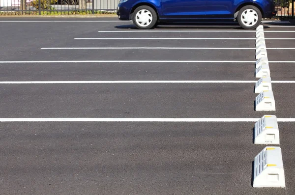 Outdoor car parking — Stock Photo, Image