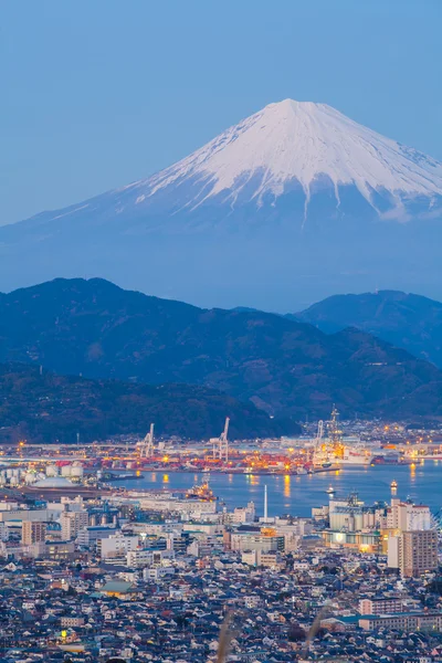 Fuji en achi bergmeer — Stockfoto