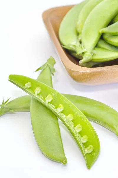 Guisantes de jardín frescos — Foto de Stock