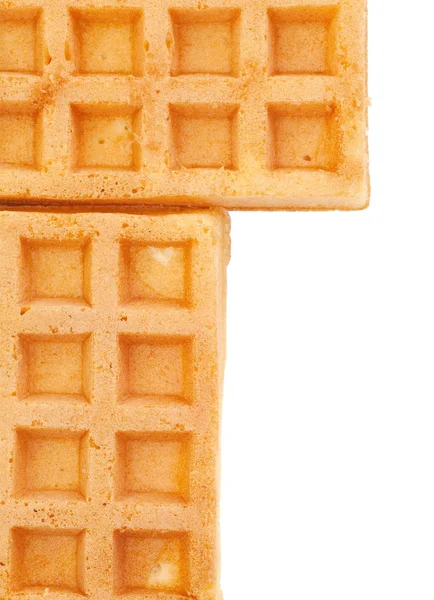 Délicieuse gaufre sucrée — Photo