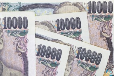 Japon para birimi yen banknotlar