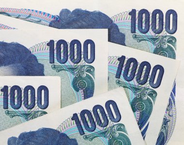 Japon para birimi yen banknotlar