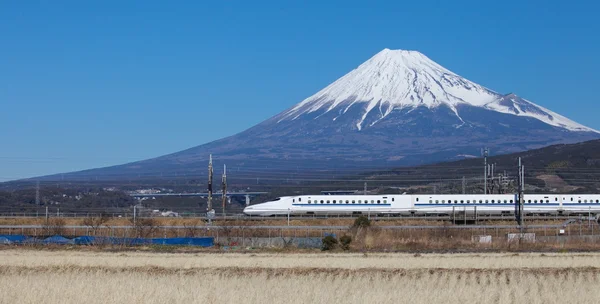 Japan kula tåget shinkansen — Stockfoto