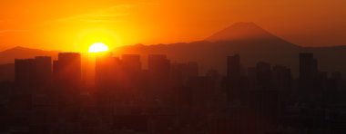 Tokyo şehir manzarası