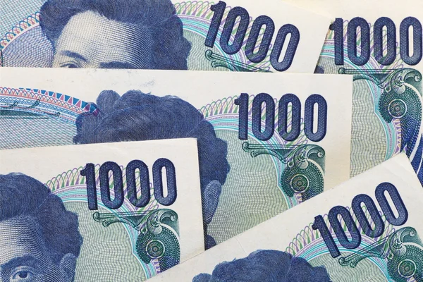Billetes en yenes japoneses — Foto de Stock