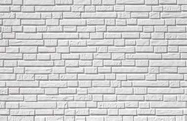 Beyaz tuğla duvar