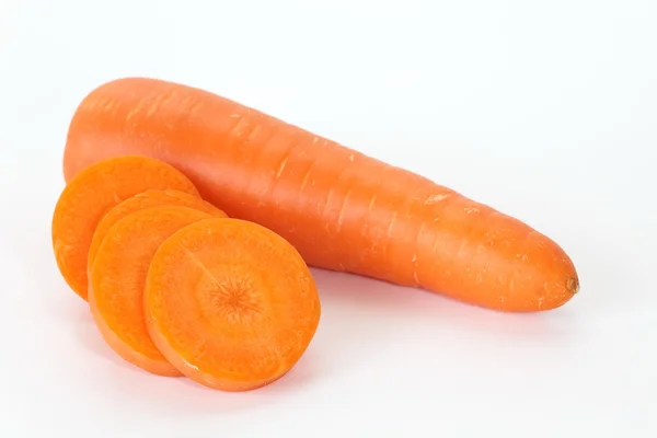 Chopped  fresh carrots — Stock Photo, Image