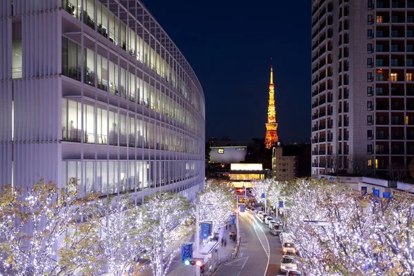 Οδός φώτα του Τόκιο — Φωτογραφία Αρχείου