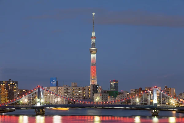 Tokyjskou sky tree — Stock fotografie