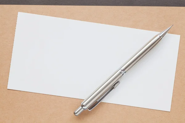 Empty paper blank — Stock Photo, Image