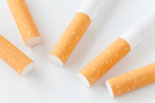 Row of Cigarettes close-up — Stock Photo, Image