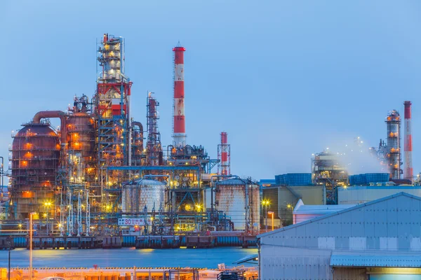 Petrochemical industrial plant — Stock Photo, Image