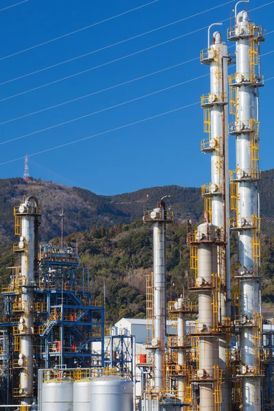 Petrokemiska industrianläggning — Stockfoto
