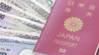 Cover of Japan Ordinary passport clipart