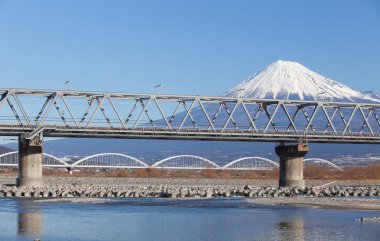 Dağ fuji görünümü