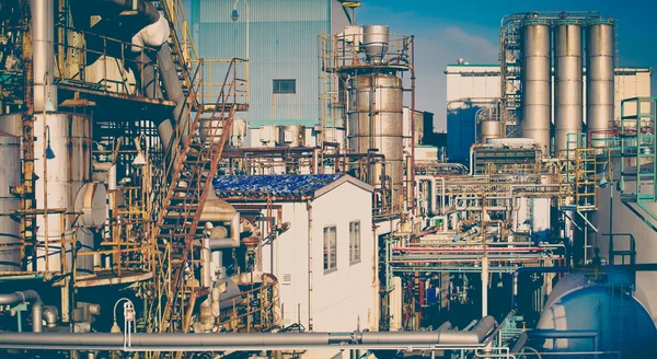 Petrochemical industrial plant — Stock Photo, Image