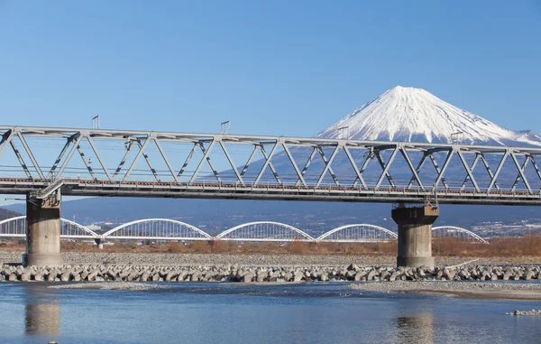 Fuji bergsutsikt — Stockfoto