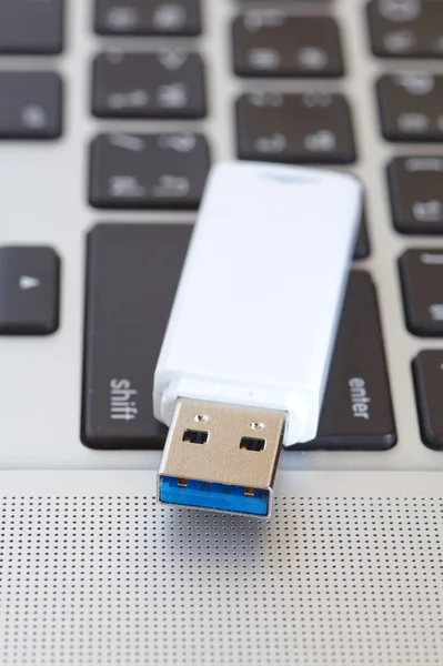 Unidade flash USB — Fotografia de Stock