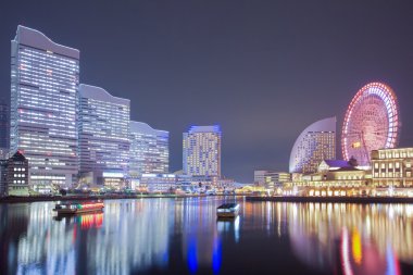 Minato Yokohama manzarası