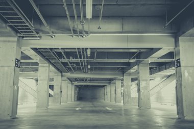 Park garaj yeraltı iç