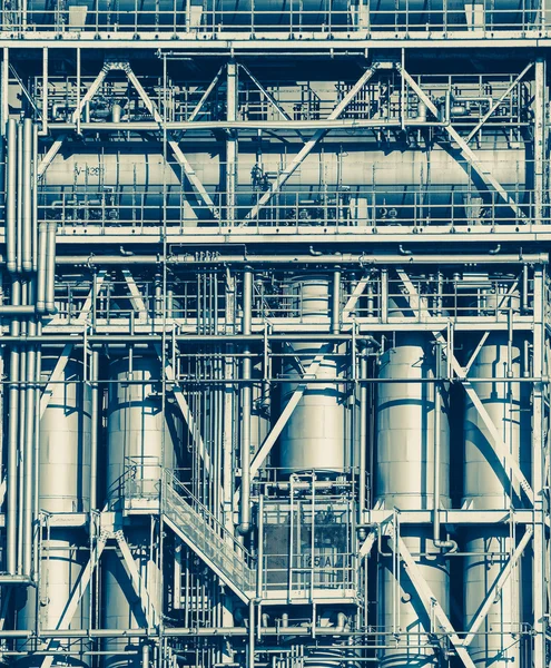 Petrokimya sanayi tesisi — Stok fotoğraf