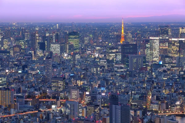 Tokio vista de la ciudad — Foto de Stock