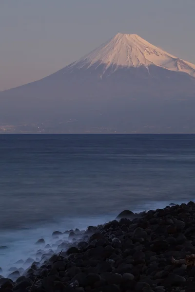 Montaña Fuji y mar — Foto de Stock