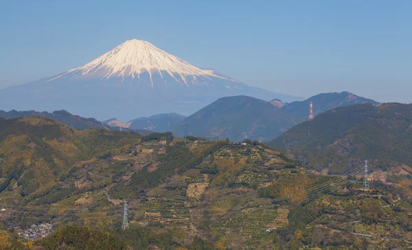 富士山景 — 图库照片