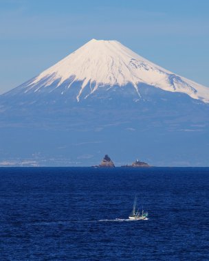 Dağ fuji görünümü
