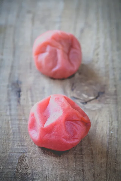 Japanese  pickled plums — Stock Photo, Image