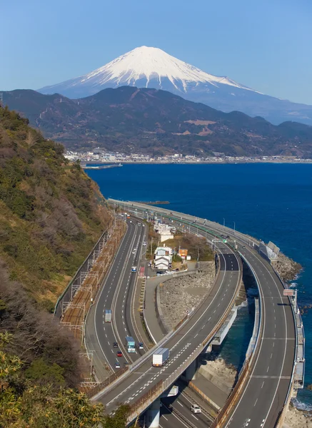 Montagna Fuji vista — Foto Stock