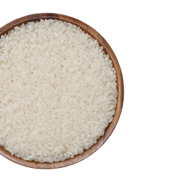 Азиатский белый рис — стоковое фото