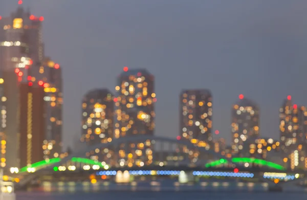 Blurred beautiful cityscape — Stock Photo, Image