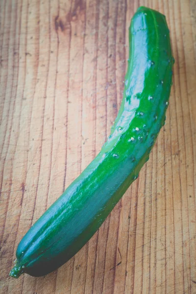 Whole green cucumber — Stock Photo, Image