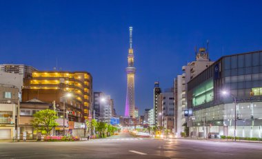 Tokyo bina görünümü geceleri