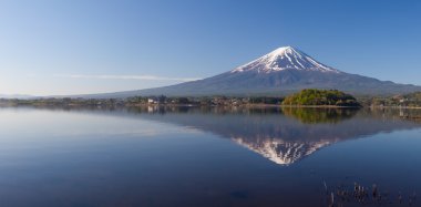 Dağ fuji görünümü