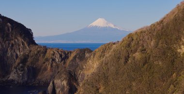 Dağ fuji görünümü