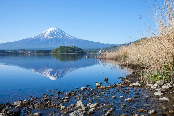 Montanha Fuji vista — Fotografia de Stock