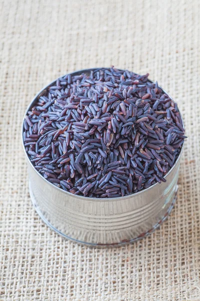 Roher brauner Reis — Stockfoto
